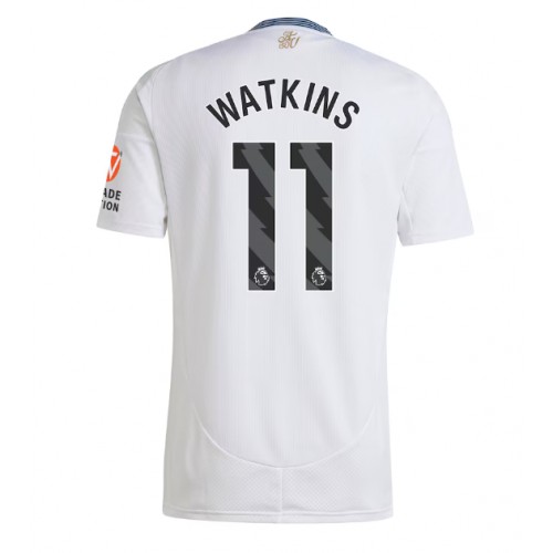 Pánský Fotbalový dres Aston Villa Ollie Watkins #11 2024-25 Venkovní Krátký Rukáv